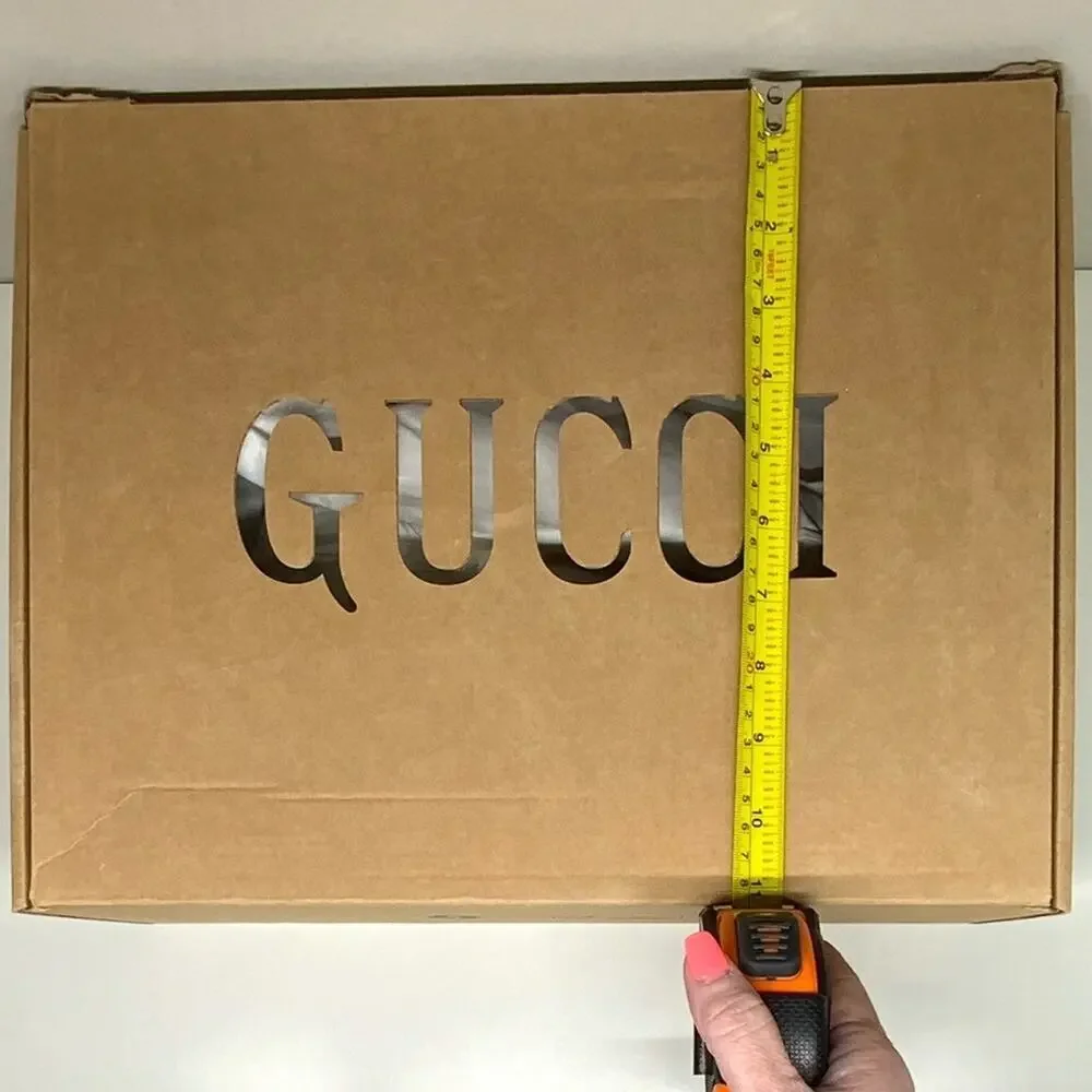 Gucci x Equilibrium | Shoe Box | Tan | H11.25 x W15 x D5.25 inch
